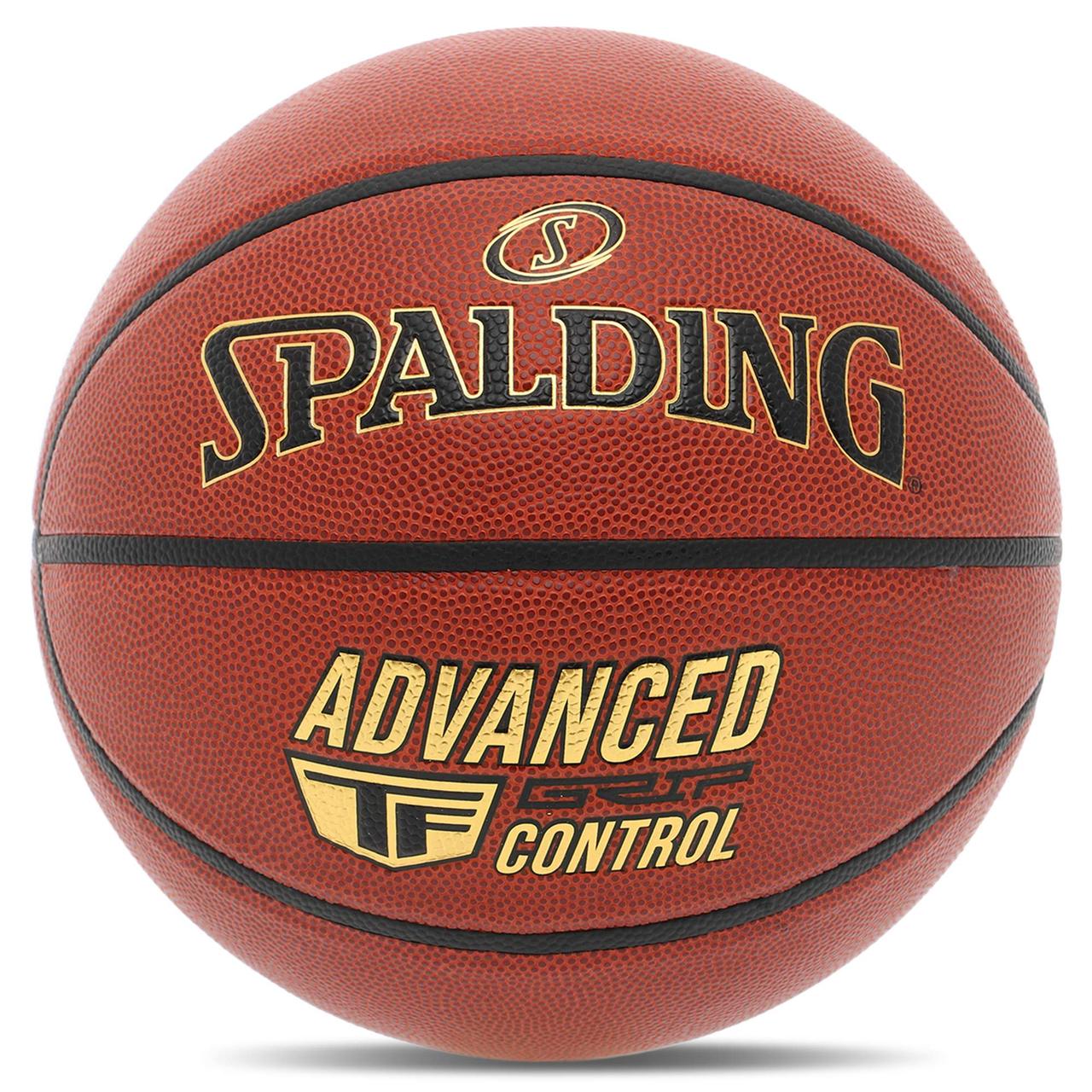 М'яч баскетбольний PU SPALDING ADVANCED TF CONTROL 76870Y No7 коричневий, фото 1