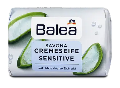 Тверде мило Balea Savona Sensitive з ароматом алое 150 г