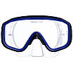 Маска для плавання Zelart M138-PVC білий-синій, фото 5