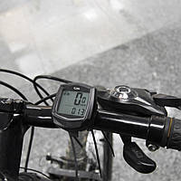 Велоспідометр Sunding SD-581 спидометр велокомп'ютер Чорний