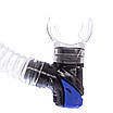 Набір для плавання маска з трубкою Zelart M276-SN120-PVC кольору в асортименті, фото 7