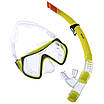 Набір для плавання маска з трубкою Zelart M166-SN52-PVC кольору в асортименті, фото 8