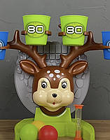 Дитяча гра настільна Влучний кидок 4FUN Game Club, пісочний годинник, кульки, стаканчики, в кор 45*9*29 (39889), фото 5