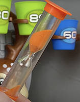 Дитяча гра настільна Влучний кидок 4FUN Game Club, пісочний годинник, кульки, стаканчики, в кор 45*9*29 (39889), фото 6