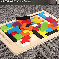 Тетрис деревянный для детей Tetris