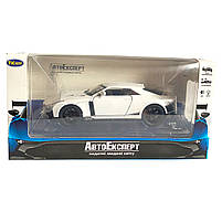 Іграшкова машинка металева Nissan GT-R 50, нісаан, білий, звук, світло, інерція, откр двері, багажник, капот, Автоексперт, 1:32,, фото 6