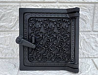 Дверцята прочисні 150х155 чавунна "Голандія", сажотруска пічна