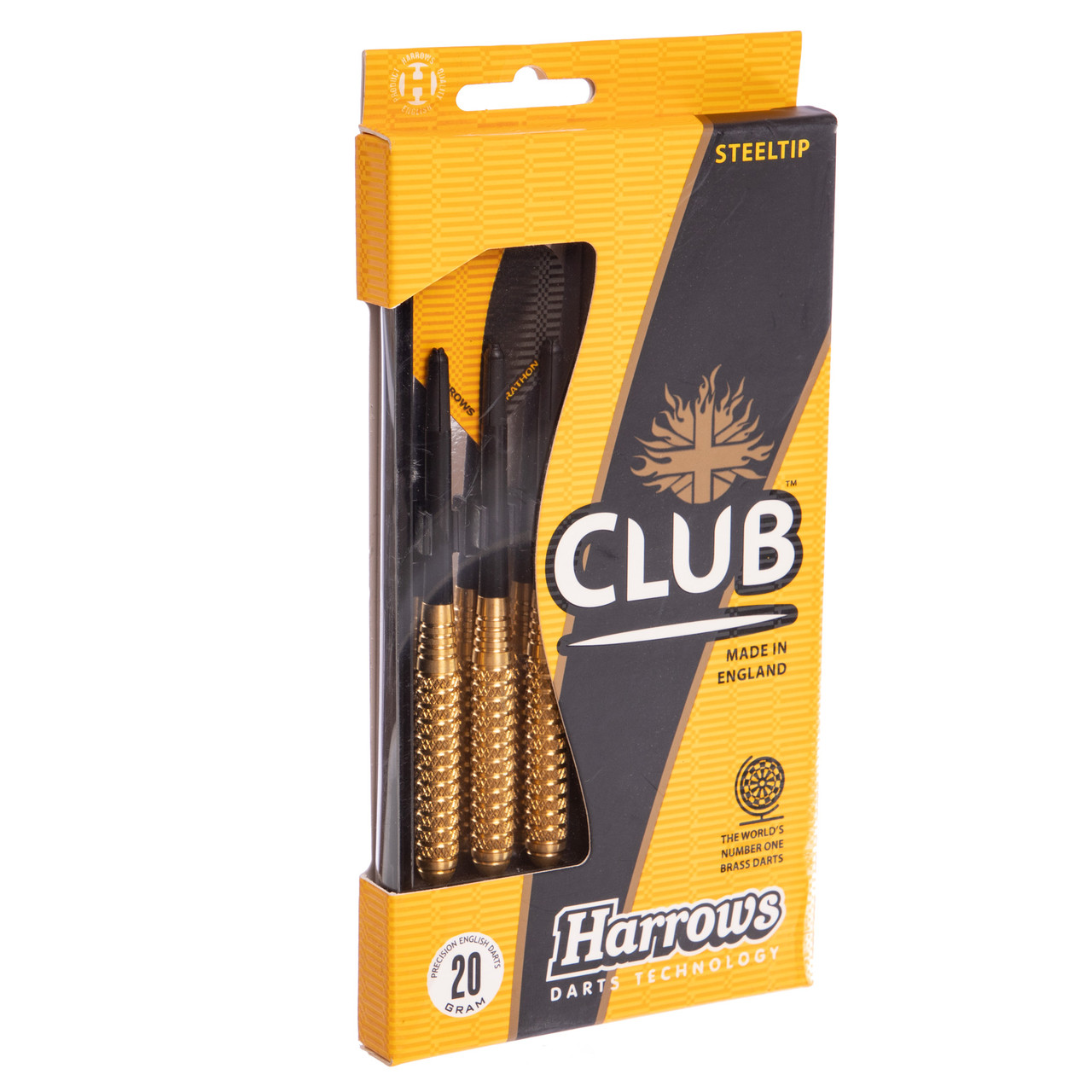 Дротики для гри в дартс Harrows CLUB B101 20 г 3 шт., фото 1