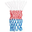 Сітка баскетбольна Zelart Стандарт SO-5251 білий-червоний синій 1 шт., фото 4