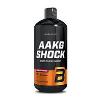 Аминокислота аргинин для тренировок AAKG Shock Extreme (1 l, cherry) orange, BioTech ssmag.com.ua