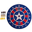 Мішень для гри в дартс JOEREX MARVEL CAPTN AMERICAN JMBB19027-T 45см, фото 5