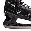 Ковзани хокейні Zelart Z-0887 розмір 37-46 чорний-білий, фото 8