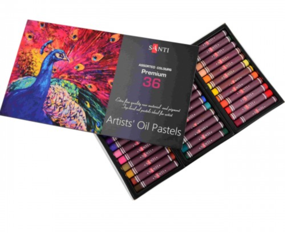 Пастель олійна 36 кольорів Santi