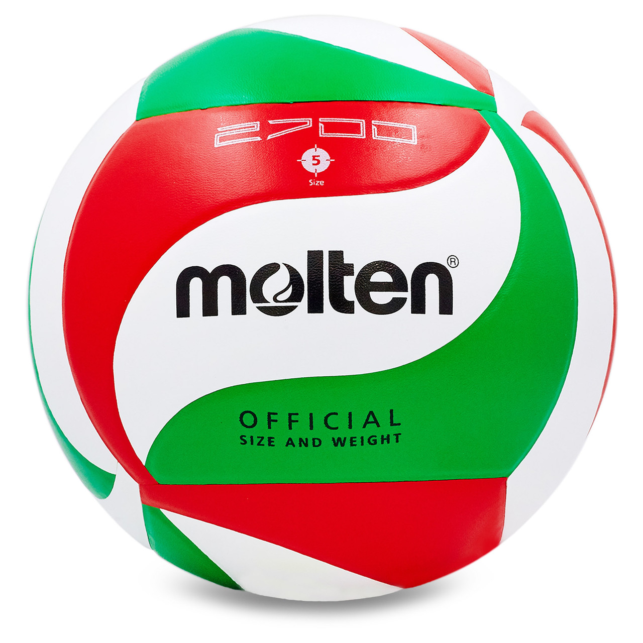М'яч волейбольний MOLTEN V5M2700 No5 PU клеєний