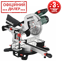 Сетевая торцовочная пила Metabo KGS 254 M New (1800Вт, 4500об/мин, 254х30мм, протяжка) Торцовка по дереву