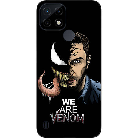Силіконовий чохол Case для Realme C21 з картинкою Ми є Веном, фото 1