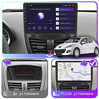 Al Штатная магнитола для Peugeot 207 1 Рестайлинг 2009-2015 экран 9" 2/32Gb Wi-Fi GPS Base Android