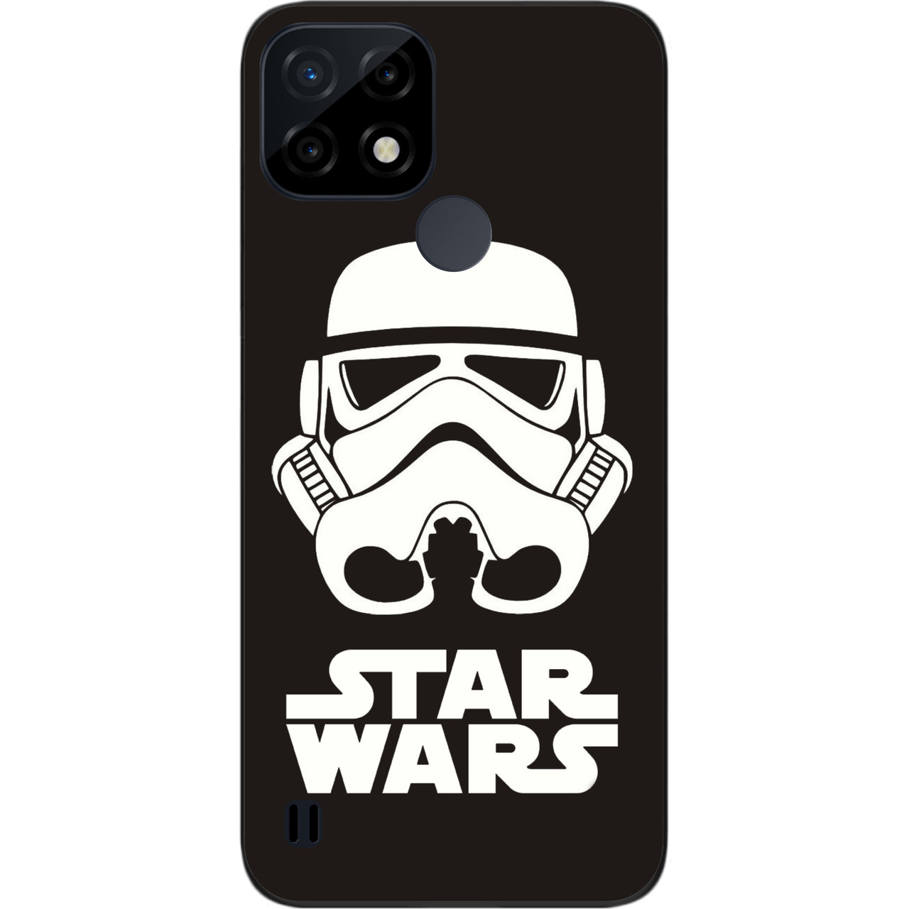 Силіконовий чохол Case для Realme C21 з картинкою Star Wars