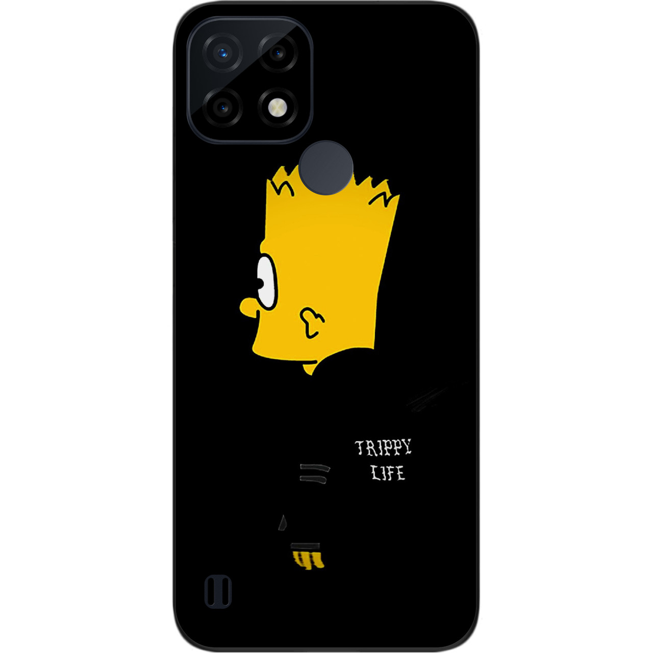 Силіконовий бампер Case для Realme C21 із зображенням Сімпсон