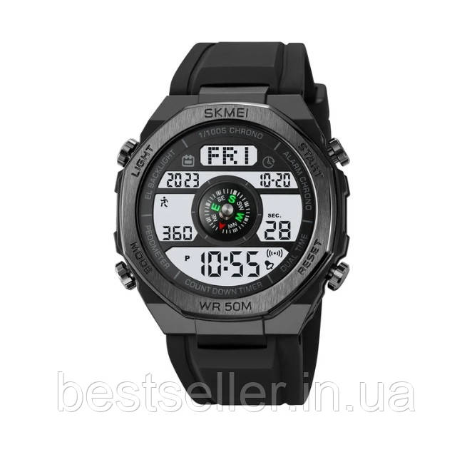 Годинник спортивний, водонепроникний 5 АТМ SKMEI 2209 + COMPAS