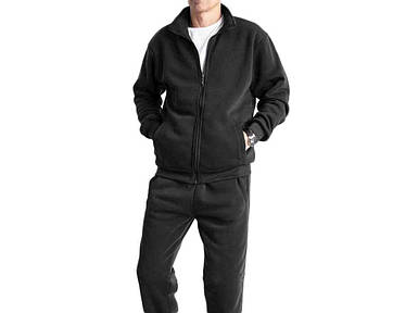 Спортивний костюм чоловічий на флісі сірий арт.R941-H р.XL ТМ NICOLAS FG