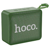 Портативна Bluetooth колонка Hoco Gold brick BS51 Green