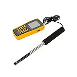 Термоанемометр BENETECH GM8903 (0,03-30 м/м; 0-999900 м3/хв), фото 2