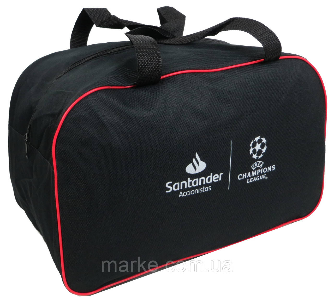 Сумка спортивна 30L Santander Uefa Champion's League чорна