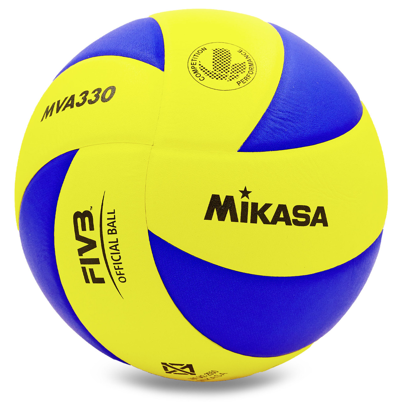 М'яч волейбольний MIKASA MVA-330 No5 PU клеєний