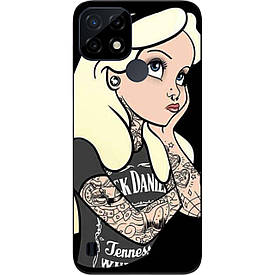 Оригінальний бампер Case для Realme C21 з картинкою Попелюшка