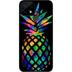 Оригінальний чохол Case для Realme C21 з картинкою Ананас