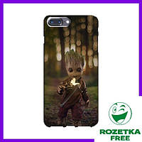 Чехол I Am Groot для iPhone 7 Plus / Чехлы Я Есть Грут Айфон 7 Плюс