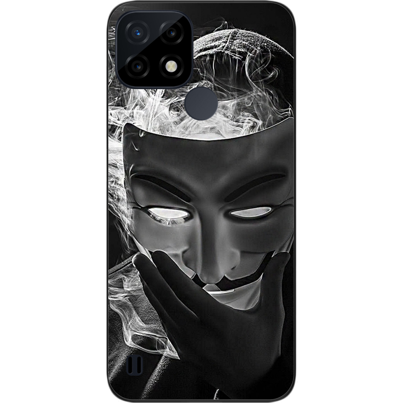 Силіконовий чохол Case для Realme C21 з картинкою Маска