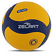 М'яч волейбольний ZELART VB-7450 No5 PU клеєний, фото 3