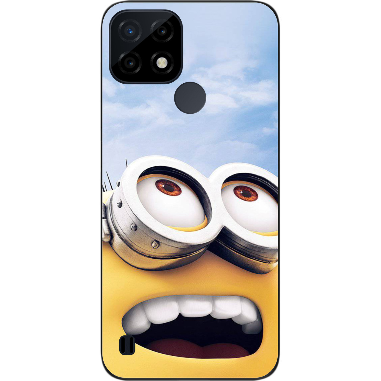 Силіконовий чохол Case для Realme C21 з картинкою Міньйон