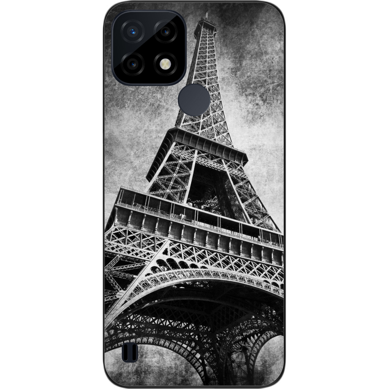 Силіконовий чохол Case для Realme C21 з картинкою Вежа