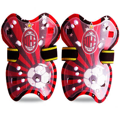 Щитки футбольні дитячі Полутні Zelart 627 кольору в асортименті