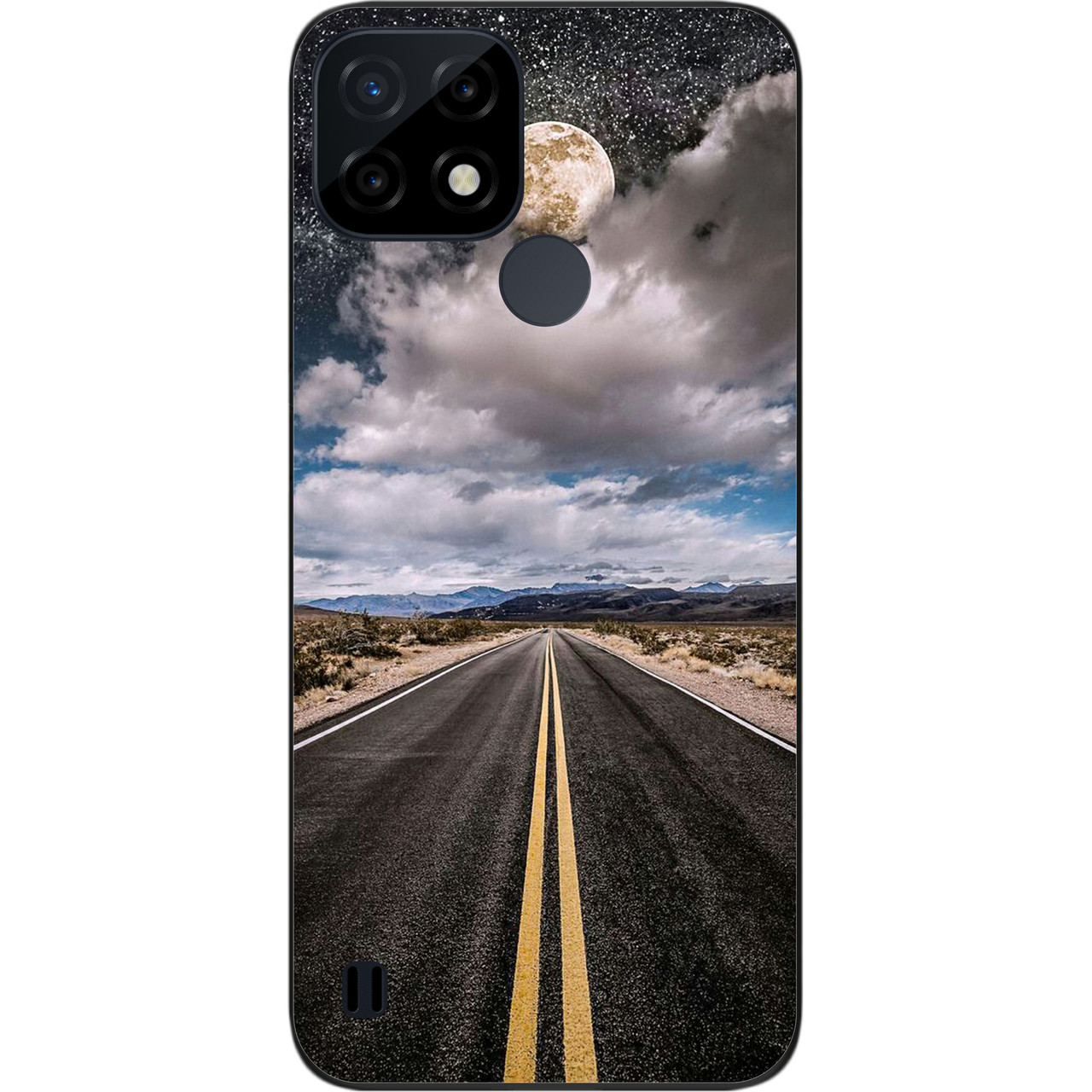 Силіконовий чохол Case для Realme C21 з картинкою Дорога