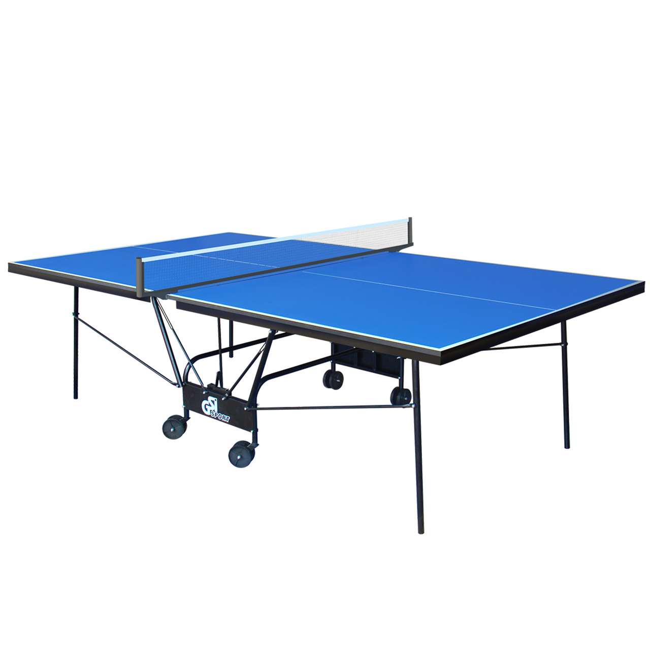Стол для настольного тенниса GSI-Sport Indoor Gk-6 MT-0933 синий - фото 1 - id-p2009603202