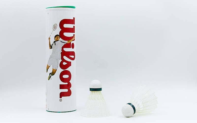 Волани для бадмінтону WILSON WRT6042 6шт білий