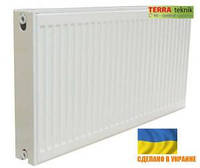 Стальной Радиатор отопления (батарея) 300x1400 тип 22 Terra Teknik (боковое подключение)
