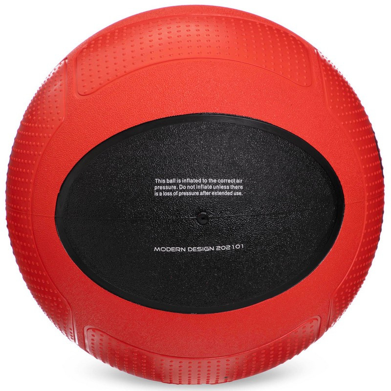 Мяч медицинский медбол Zelart Medicine Ball FI-2620-9 9кг красный-черный - фото 2 - id-p2009609659