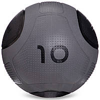 Мяч медицинский медбол Zelart Medicine Ball FI-2620-10 10кг серый-черный