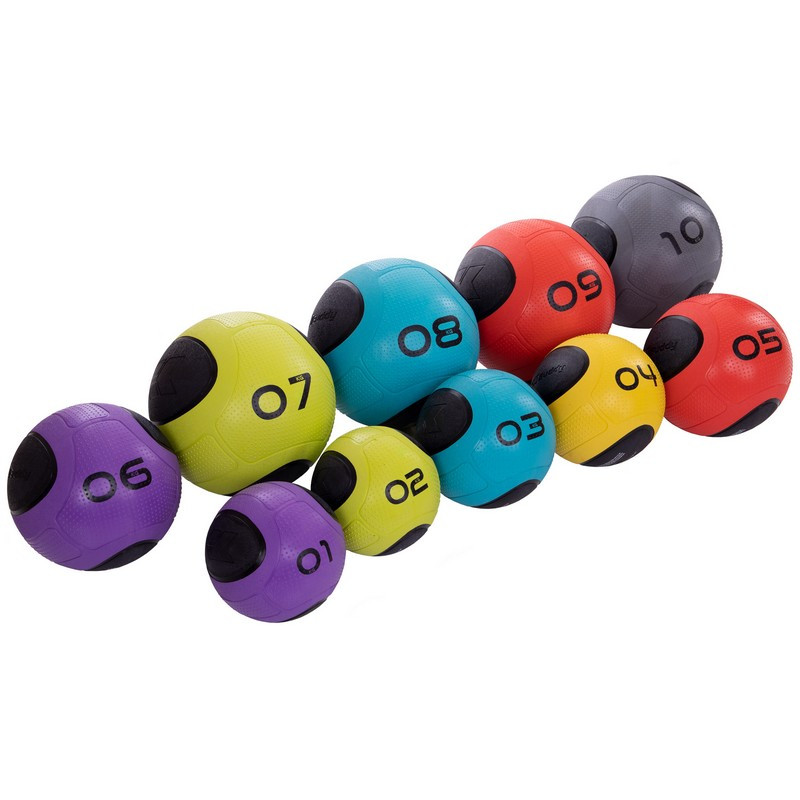 Мяч медицинский медбол Zelart Medicine Ball FI-2620-10 10кг серый-черный - фото 8 - id-p2009609660