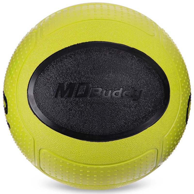 Мяч медицинский медбол Zelart Medicine Ball FI-2620-2 2кг зеленый-черный - фото 2 - id-p2009609665