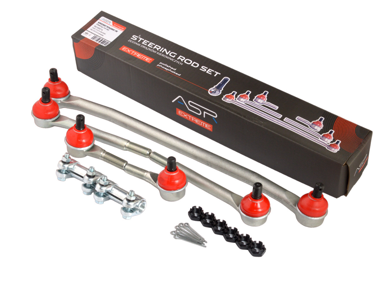 Комплект рульових тяг (трапеція) ВАЗ 2101, 2102, 2103, 2104, 2105, 2106, 2107 ASR EXTREME, фото 1