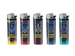 Запальничка кишенькова одноразова LP-01 Все буде Україна var-4 ТМ NEON