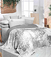 Комплект постельного белья с Покрывалом-Пике Luxe Sarev Grande Sari Gry