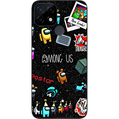 Силіконовий чохол Case для Realme C21 з картинкою Among Us Знайди мене, фото 1
