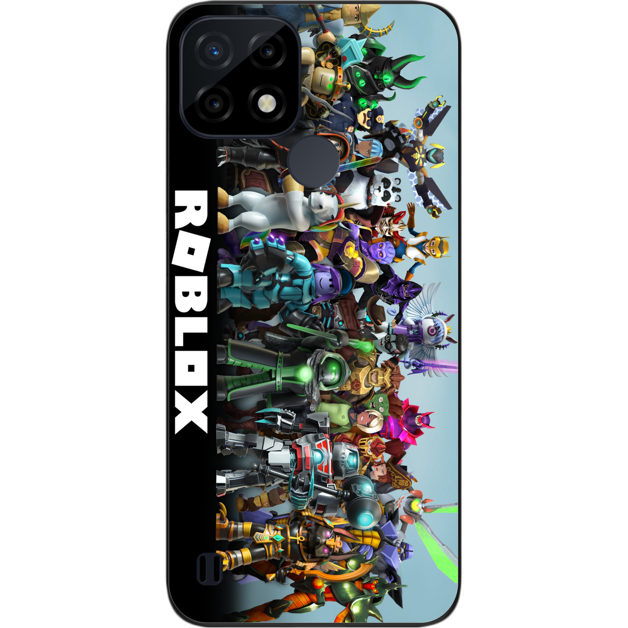 Силіконовий чохол Case для Realme C21 з картинкою Roblox Герой